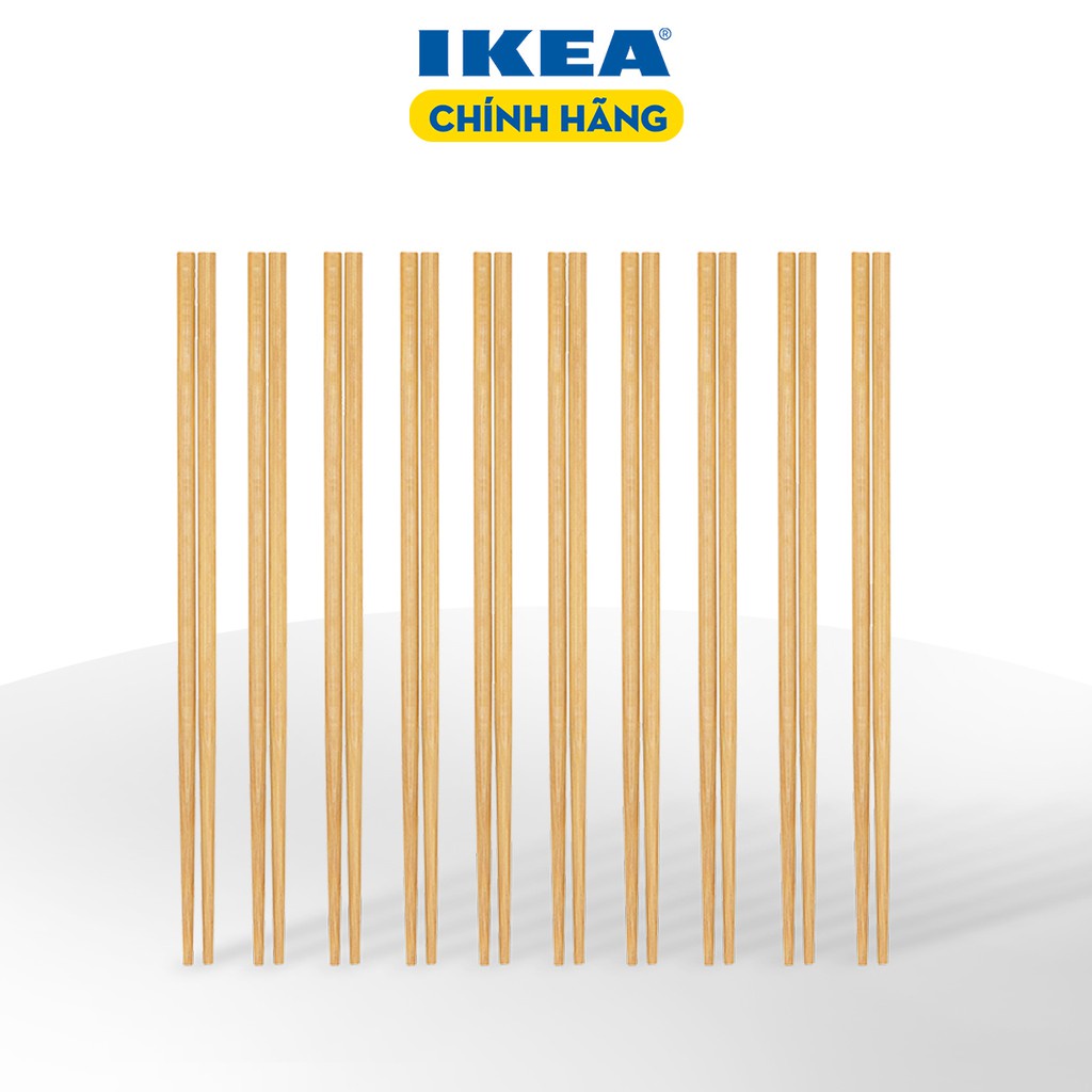 Set 10 đũa tre MEDHJÄLPARE chính hãng Ikea
