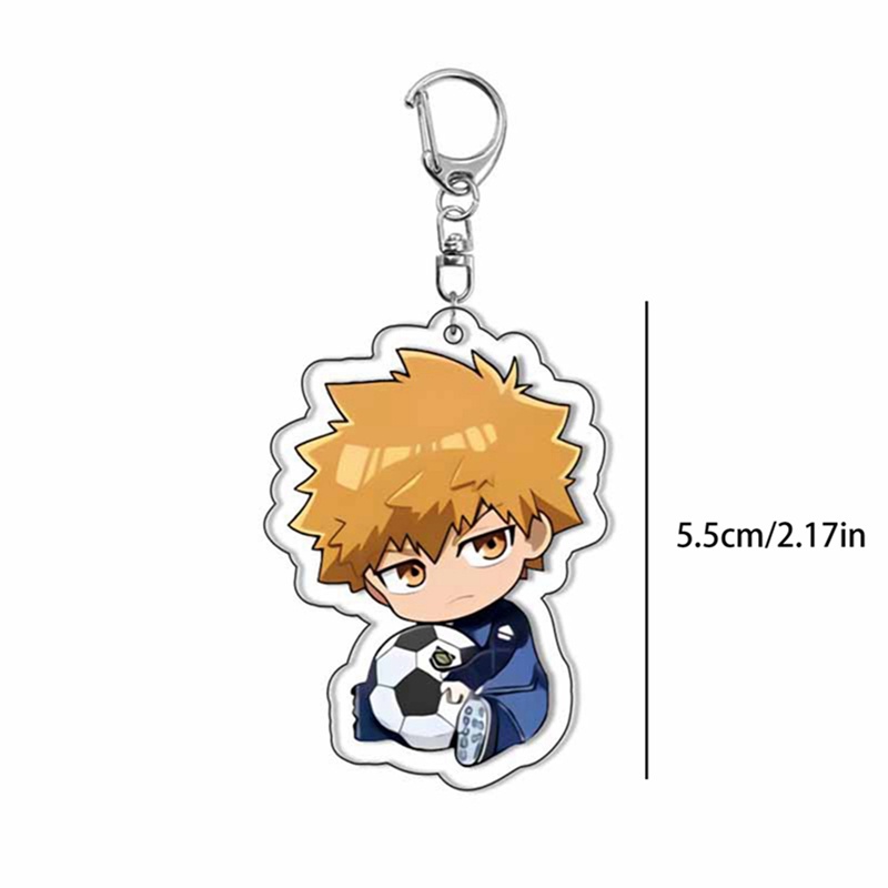 Ygt Móc Chìa Khóa Acrylic Hình Nhân Vật Isagi Yoichi Bachira Chigiri Hoạt Hình Anime Dễ Thương