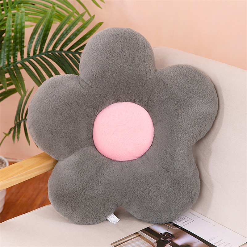 Đệm Lót Ghế Ngồi Xe Hơi / Văn Phòng Hình Bông Hoa Xinh Xắn Dễ thương Sunflower Shape Sofa Mat 35CM