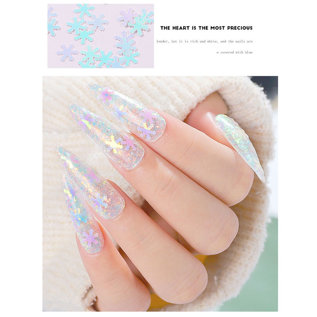 Sơn Móng Tay Siêu Mỏng Họa Tiết Trái Tim Đính Kim Sa Lấp Lánh Thời Trang Cho Nữ