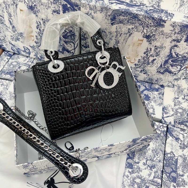 Túi D lady vân da s20