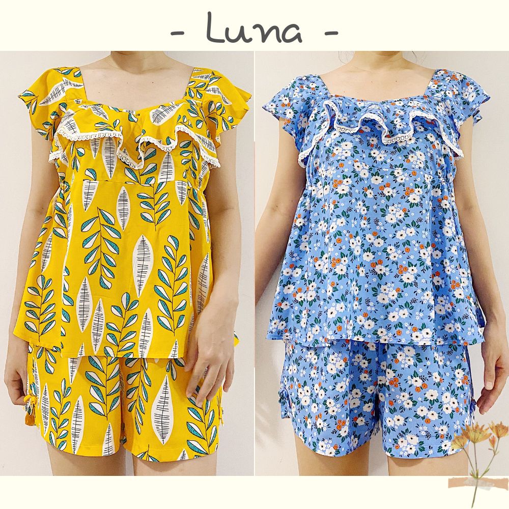 Đồ bộ bigsize nữ mặc nhà lanh lụa thoáng mát cao cấp LUNA