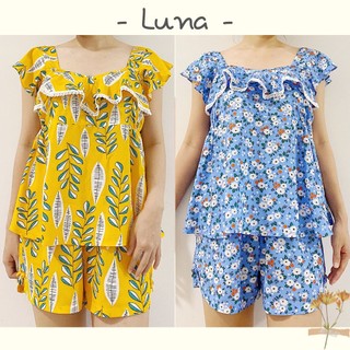 Đồ bộ bigsize nữ mặc nhà lanh lụa thoáng mát cao cấp LUNA