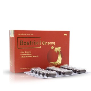 BOSTRIVIT GINSENG - Bổ Sung Vitamin Và Khoáng Chất Hộp 60 Viên