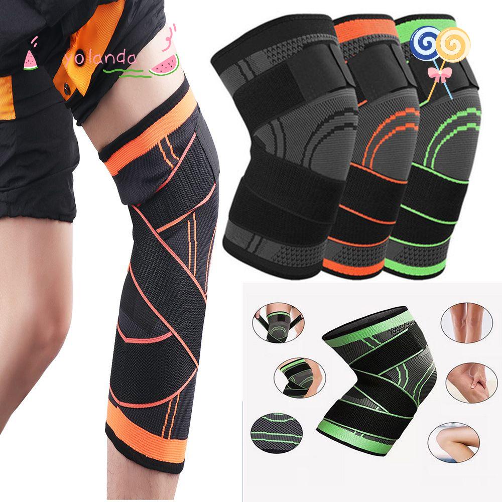 1 Băng Quấn Đầu Gối Co Giãn Hỗ Trợ Giảm Đau Khớp Khi Chơi Thể Thao