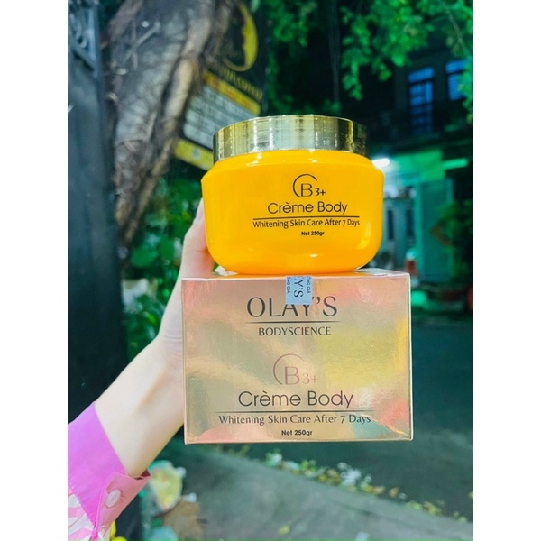 Kem Body Olay B3, kem dưỡng trắng da body Olay B3 250G.