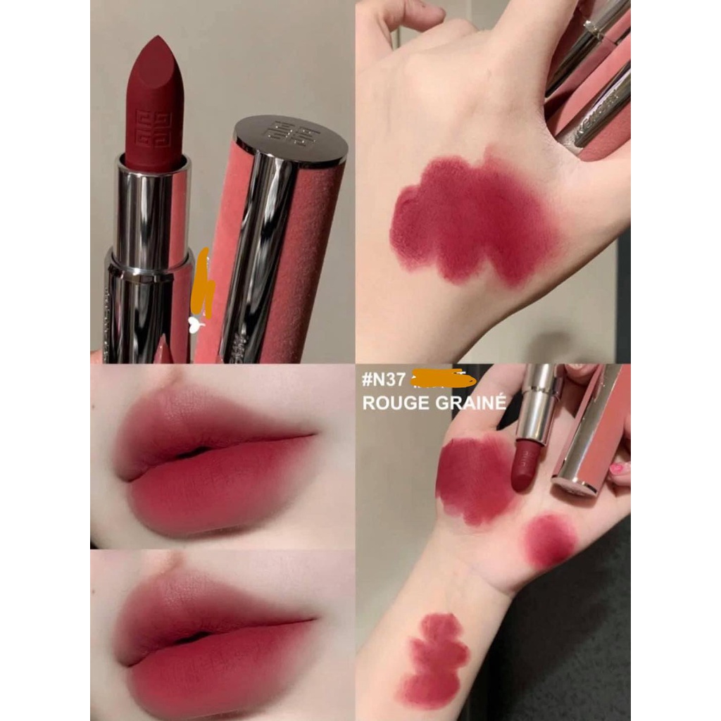 Set 4 son mini Givenchy Mini Le Rouge Couture Lipstick Set