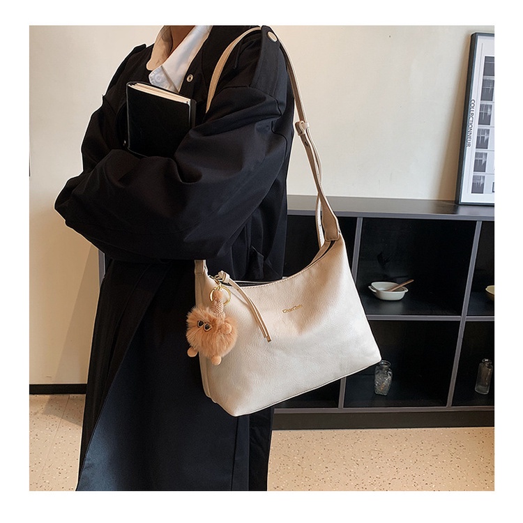 Túi Đeo JASMIN NOIR Chéo Da PU Thiết Kế Đơn Giản Thời Trang Cho Nữ