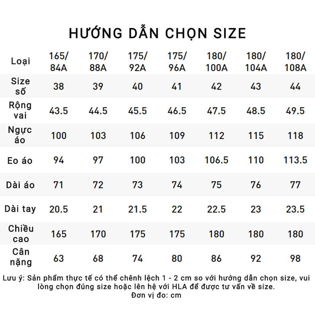 Áo Sơ Mi Ngắn Tay HLA Pure Color Short Sleeve Shirt