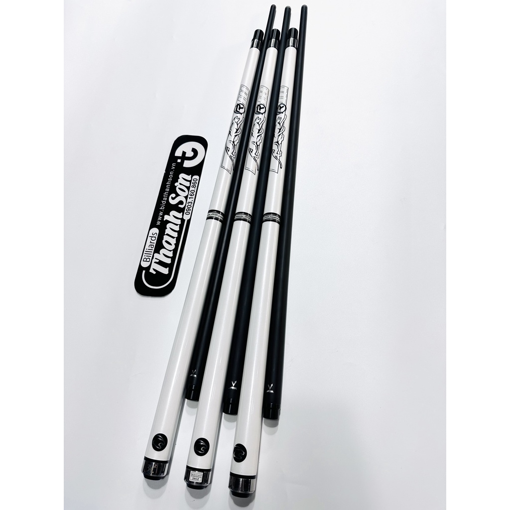 Cơ bida ,LỖ, LIP cue] Cơ Predator Phủ carbon V( Đầu 11.5 mm , 12MM ,13MM)
