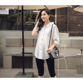 Quần legging bầu lửng có chun chỉnh bụng Q6635