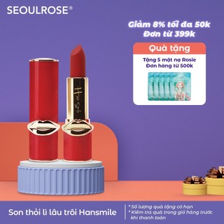 Son Thỏi Lì Lâu Trôi Hansmile Mystick Lipstick 3,5g Chất Son Cao Cấp Mịn Như Nhung