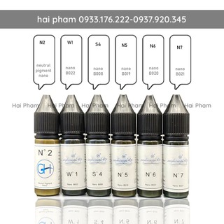 MỰC GH N2 17ml Là màu trung tính cho da hỗn hợp khắc hoặc phun