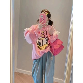 Áo Thun QC TD In Vịt Phối Ren Cute - E59