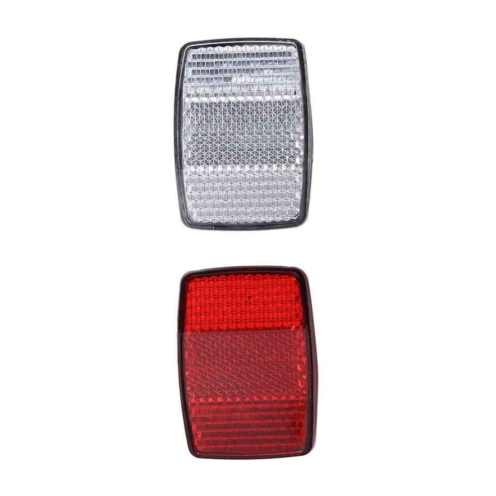 JARRED Đèn Phản Quang Màu Đỏ / Trắng Gắn Tay Lái Xe Đạp Leo Núi