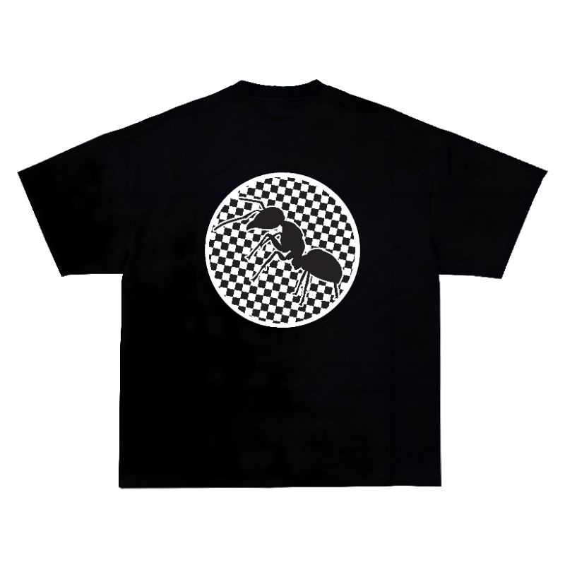 ÁO THUN 21ANTS LOGO HOẠ TIẾT CARO ĐEN TRẮNG || TEE LOCAL BRAND CHÍNH HÃNG CHẤT LƯỢNG CAO CẤP