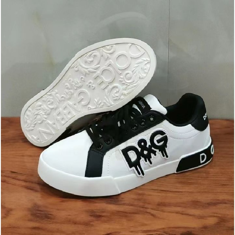 Mới Giày Da Thật Đế Bằng Buộc Dây Màu Trắng Thoải Mái Cho Nam