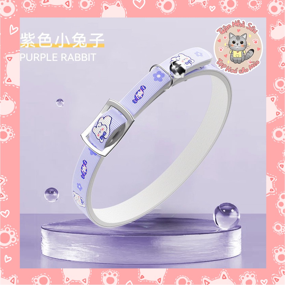 Vòng Cổ Chống Rận, Bọ Chét, Côn Trùng Không Thấm Nước dành cho Chó Mèo - Tiệm Nhà Sâu