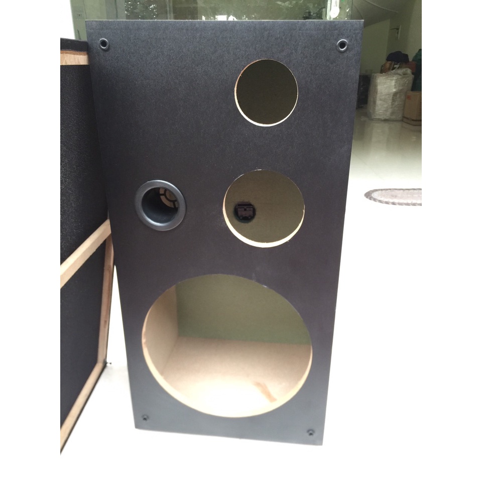 Vỏ Thùng Loa Bass 25, 3 Đường Tiếng - Giá 1 Đôi - Tặng Kèm Bông Tiêu Âm - Loa 2 Tấc 5 - Loa Bát 25