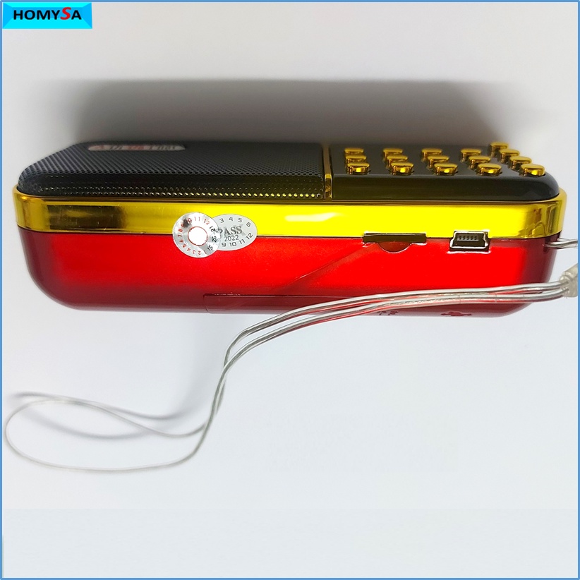 Máy nghe pháp A Di Đà Phật A100 - Loa mp3 A-100 đa năng nghe nhạc kinh phật đài FM - Loại 1 pin - thẻ nhớ - 3W