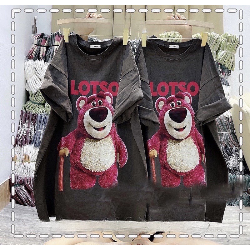 Áo thun LOTSO Unisex tay lỡ phom rộng , Áo phông Oversize nam nữ