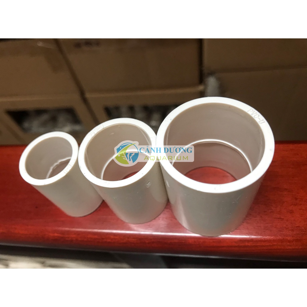 Nối thẳng cho ống U-PVC Phi 32-25-20 chuyên dùng cho hồ cá