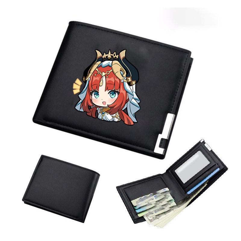 Ví da cầm tay nam nữ in hình GENSHIN IMPACT ver SUMERU game tiện lợi anime chibi