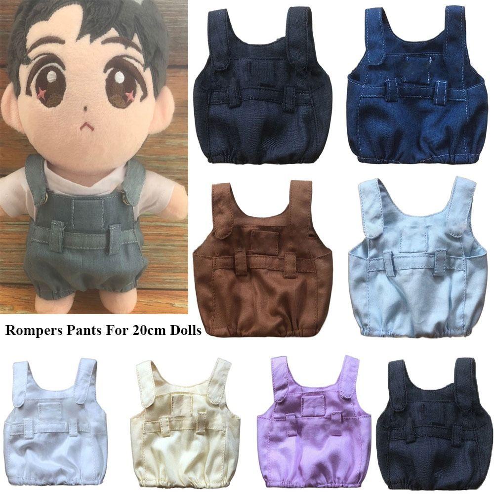 Bộ Áo Liền Quần Jeans Cho Búp Bê BJD Tỉ Lệ 1 / 6 Chất Lượng Cao