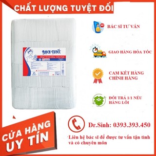 Bông BẠCH TUYẾT cắt miếng 1kg - Vệ sinh babyKT 10*10 cm-7*7cm