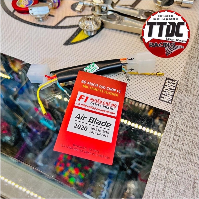 HONDA AB 125/150 mạch f1 stop jack cắm như zin 8 chế độ