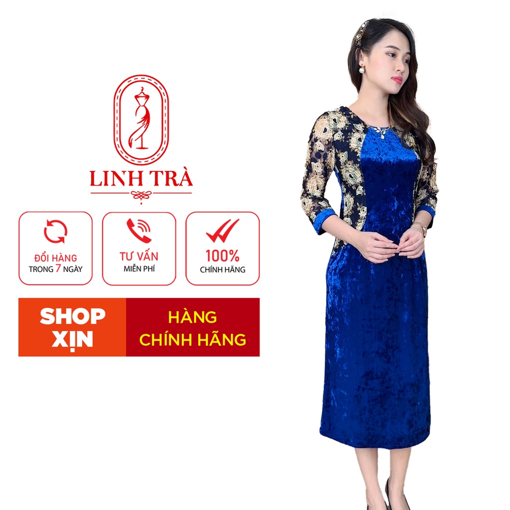 (TM 1298) Trẻ Trung Thiết Kế Trang Nhã Thanh Lịch Bigsize Đi Làm Đi Tiệc Cho Bà Cho Mẹ U50