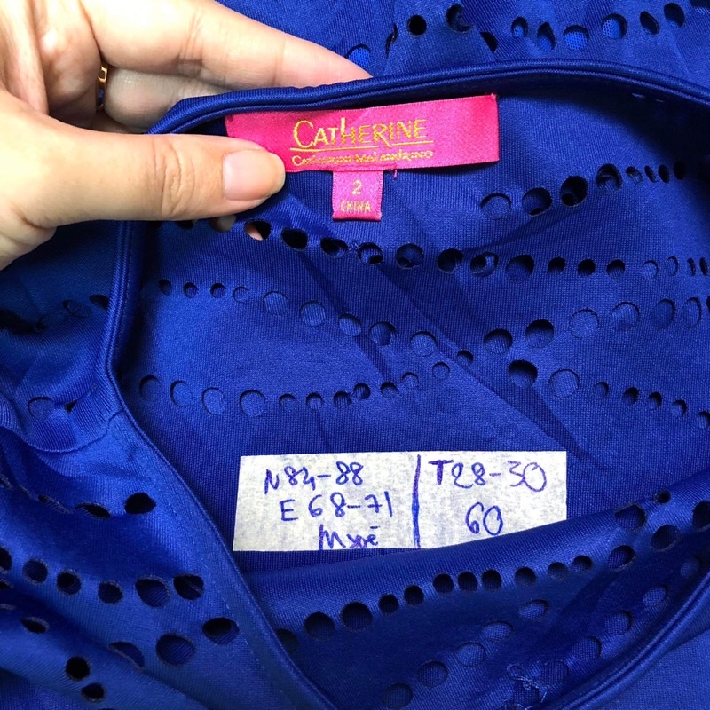 Đầm xoè xanh đính hạt kiểu đồ si 2hand