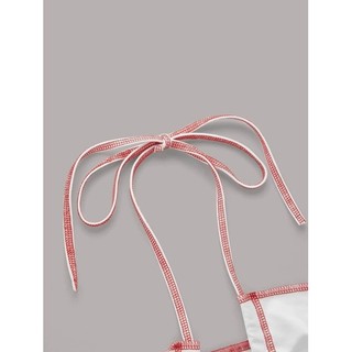 [ORDER SHEIN] Set Váy Dây Buộc Cổ