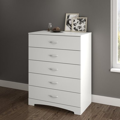 STEP ONE, Tủ lưu trữ tân cổ điển 5 hộc tủ kéo DRA_143, 84x48x108cm, tủ gỗ Scandi Home