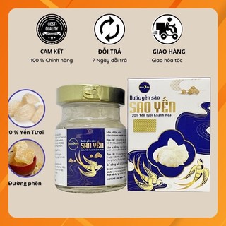 [Rẻ vô địch] NƯỚC YẾN SÀO SAO YẾN DÀNH CHO NGƯỜI LỚN 70ml GIÚP ĂN NGON BỒI BỔ
