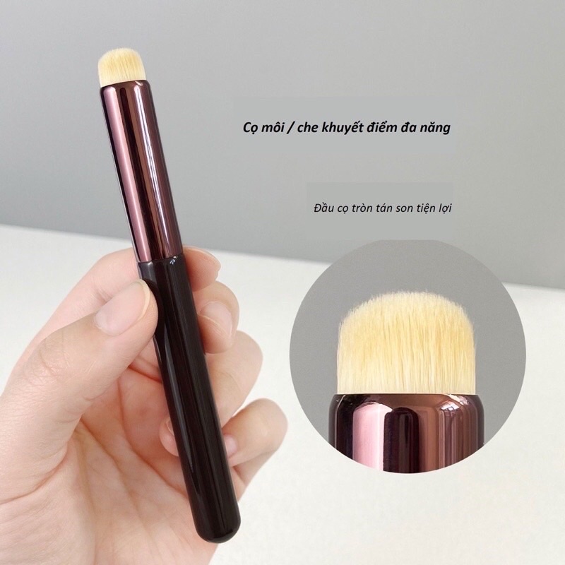 Cọ tán son môi đầu tròn lông mềm mượt