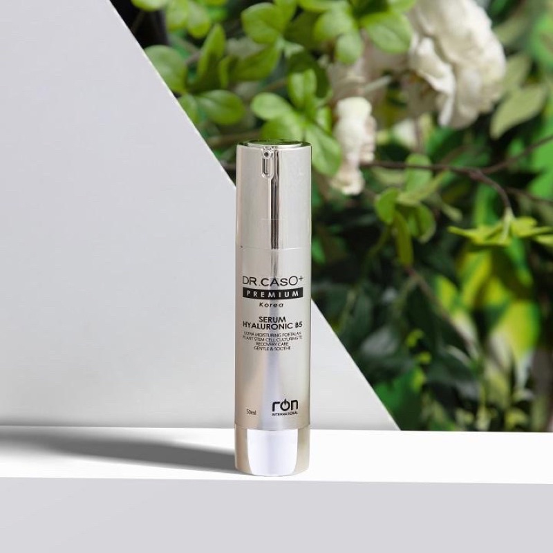 Cấp ẩm cho da Dr.Caso+ Premium Serum Hyaluronic B5/ Serum cấp ẩm sáng da Hya-B5 50ml