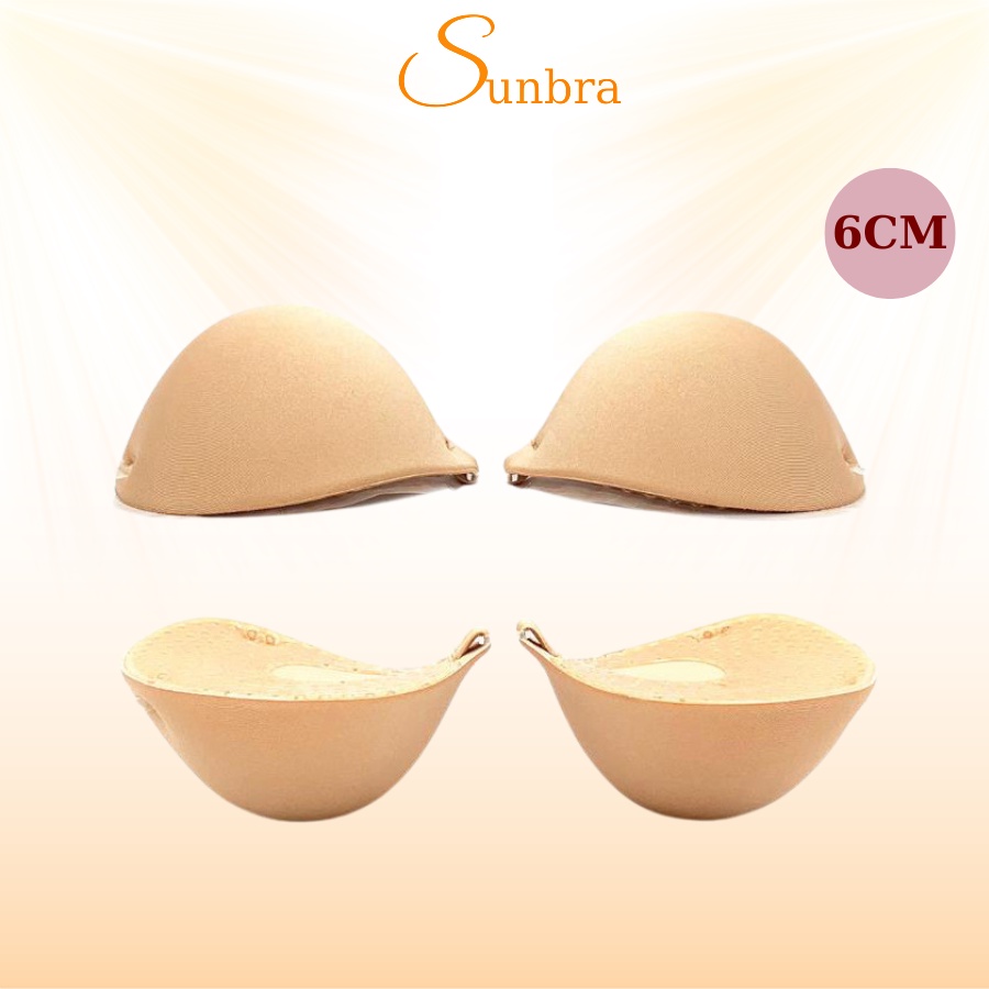 Miếng Dán Ngực Su Độn 6CM Siêu Dày Kèm Dây Trong SUNBRA P41