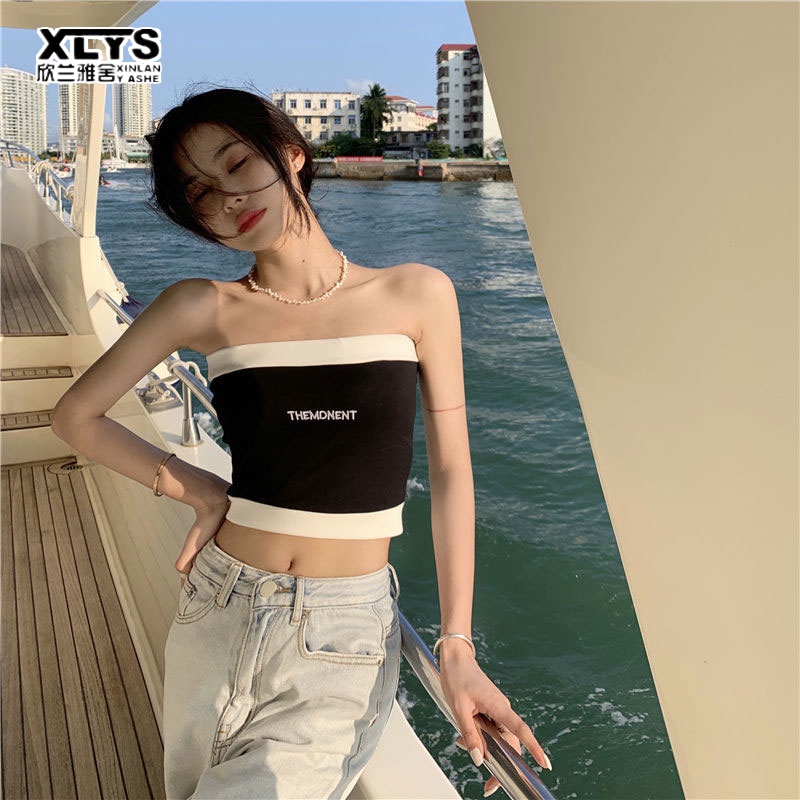 Áo ống XINLANYASHE thời trang Hàn Quốc gợi cảm kiểu mới 2023 dành cho bạn nữ