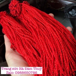 Combo 100 dây chỉ đỏ may mắn - giá sỉ