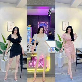 đầm nữ voan tơ quá đẹp cao cấp giá rẻ sang trọng dự tiệc cưới dạo phố cực chất MyMy store