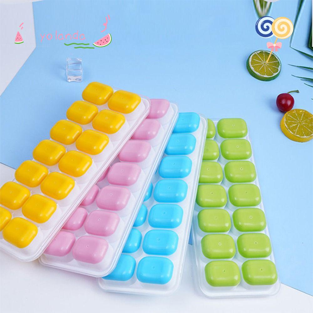 Khay Silicone Làm Đá Viên Tròn Xếp Chồng Tiện Dụng