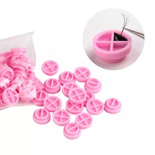 Nút đổ keo 4 ô, Chén đổ keo, chum đựng keo, nút chứa keo