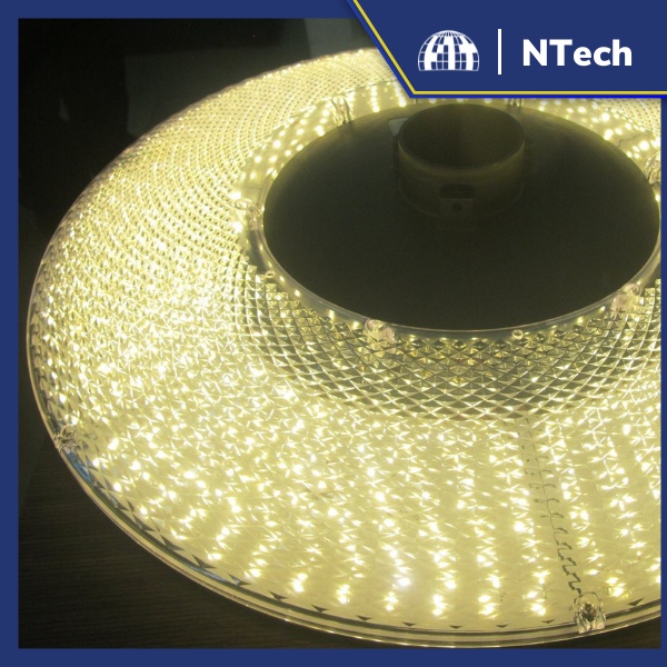 Đèn năng lượng mặt trời hình đĩa bay kim cương 800w- Chính hãng Jindian -  UFO800 - Công Suất 800W Ánh sáng vàng - Trắng