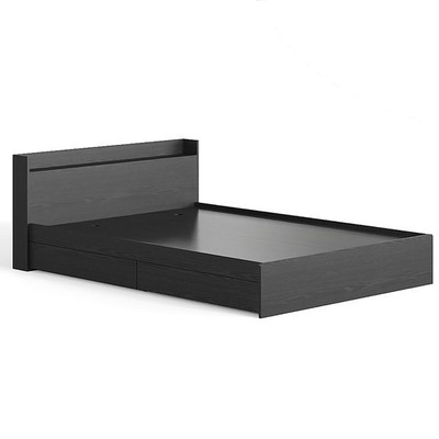 WINDY, Giường ngủ 4 ngăn kéo kèm kệ đầu giường BED_085, 217x72cm, Scandi Home