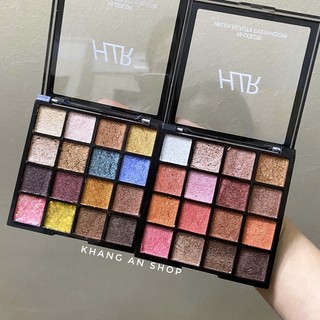 Bảng phấn mắt 16 ô nhũ nhám HLR Helen Beauty nội địa Trung