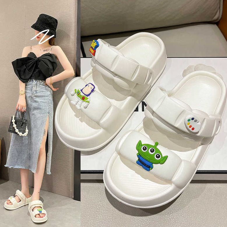 ISAHINI dép nữ dép đi trong nhà sandal đế mềm chống trượt 04Z23011613