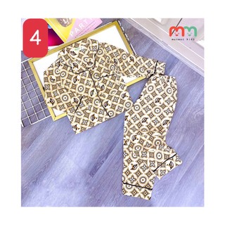 Đồ bộ dài tay bé trai chất lụa mango nhập cao cấp mềm mịn nhẹ mát