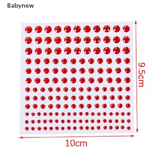 < Babynew > Miếng Dán Hạt Cườm Đơn Trang Trí Mặt / Trán / Mắt DIY