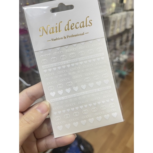 Stick thương hiệu siêu đẹp - stick logo nail hottrend